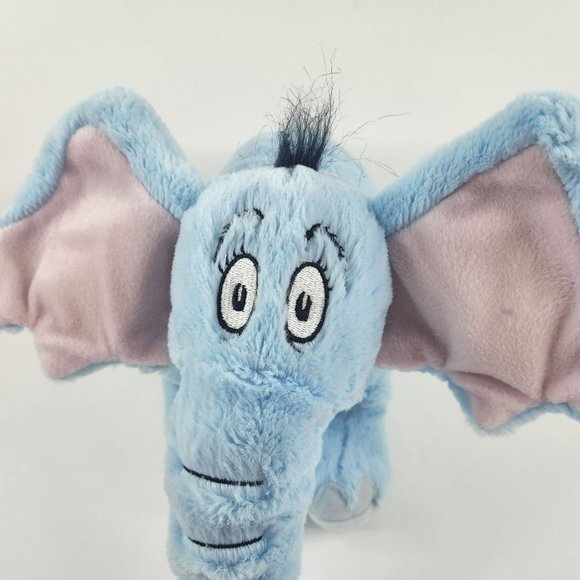 Kohls Cares Dr Seuss Horton Hears A Who Blue Elephant Plush Stuffed Animal Toy - Picture 3 of 10